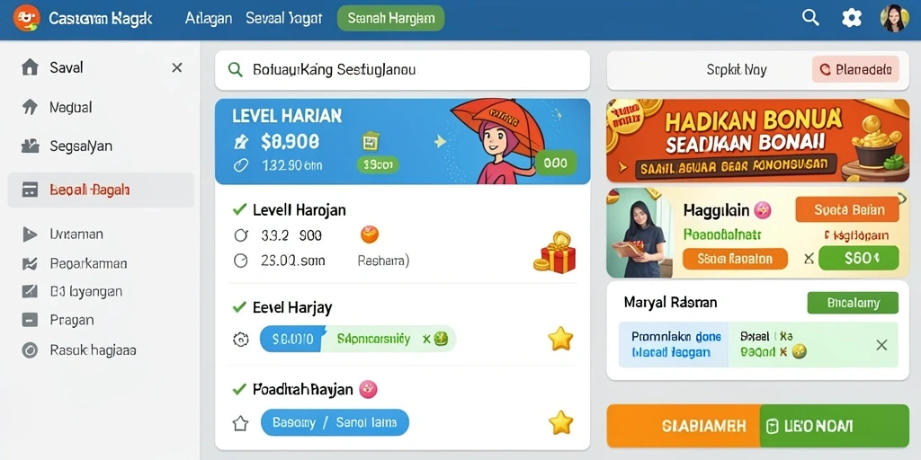 Tampilan antarmuka yang menarik dan user-friendly.
