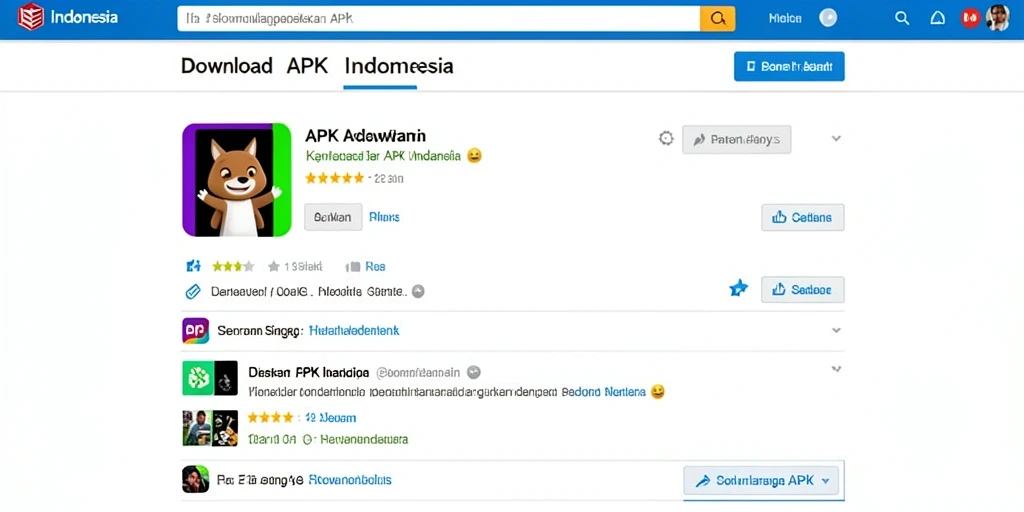 Tampilan antarmuka aplikasi yang user-friendly.