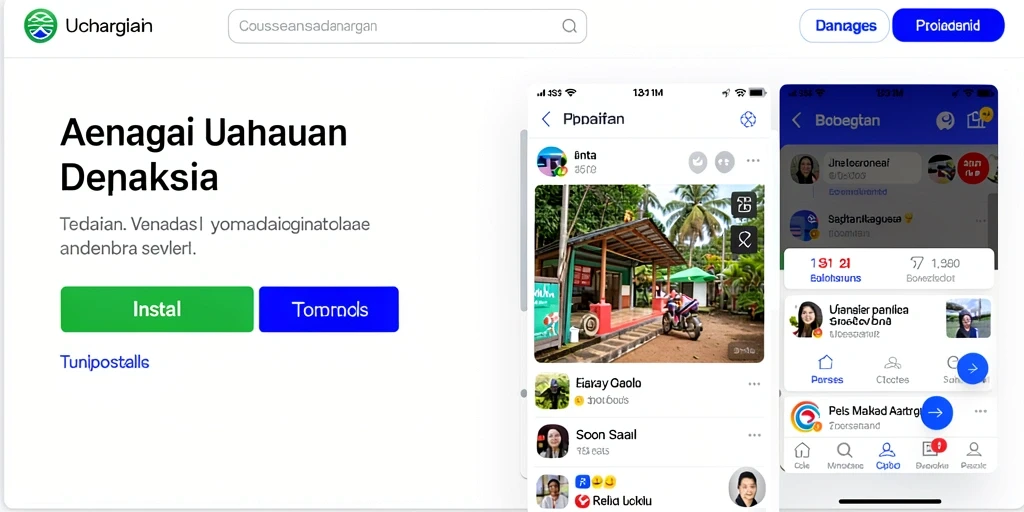 Tampilan antarmuka yang modern dan intuitif.