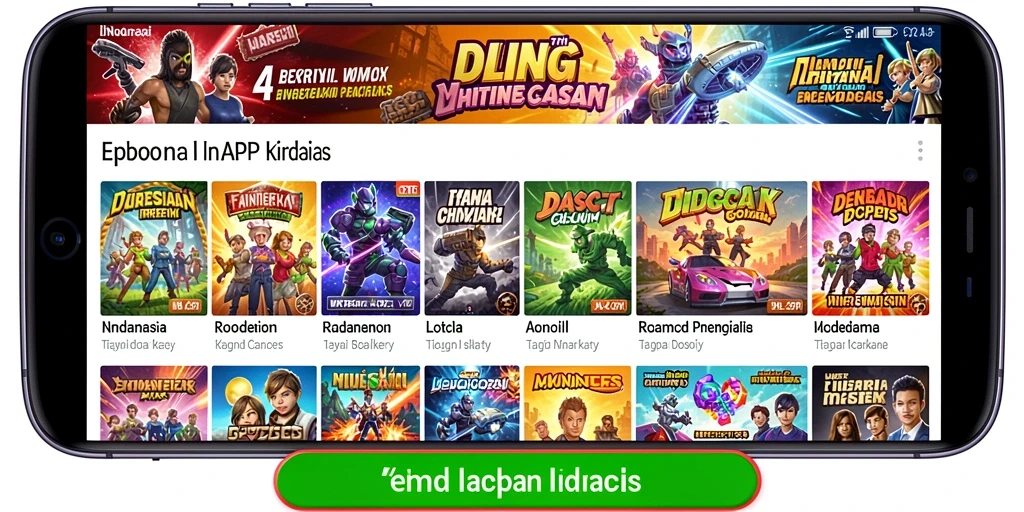 Tampilan antarmuka yang sederhana dan menarik.