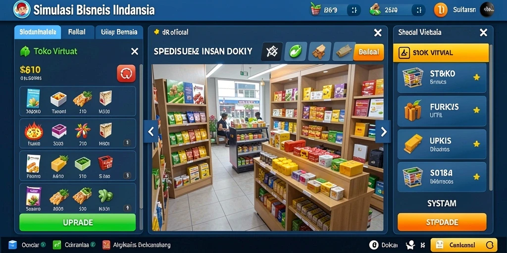 Antarmuka aplikasi yang modern dan menarik.