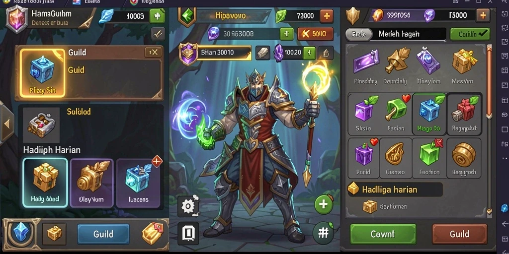 Screenshot menampilkan karakter kucing utama dalam mode petualangan.