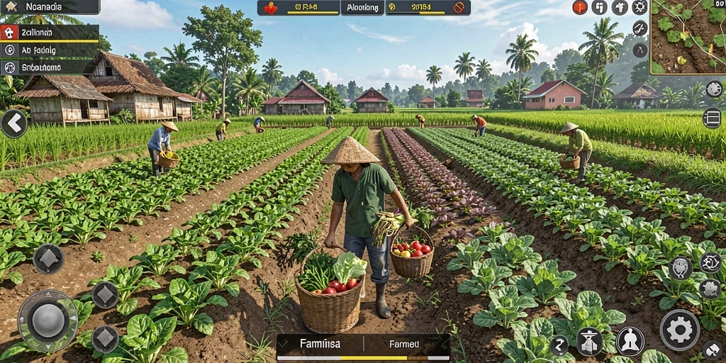 Tampilan antarmuka utama NV77 yang menarik dan intuitif.