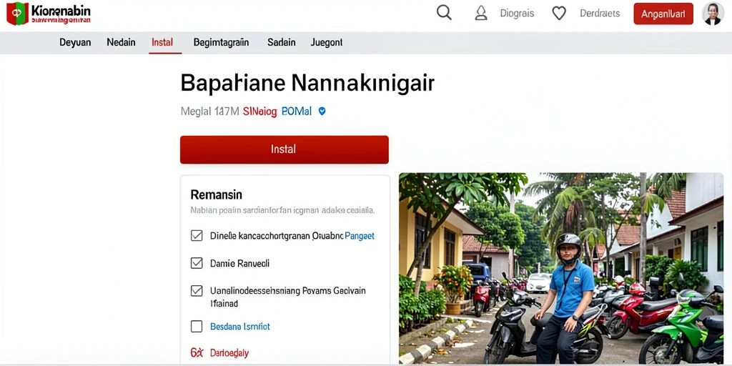 Tampilan awal aplikasi SITUSTOTO yang sederhana dan menarik.