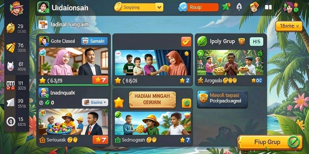 Tampilan antarmuka yang mudah dipahami.