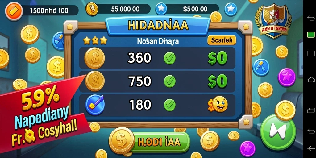 Tangkapan layar menampilkan level pertama yang penuh warna.