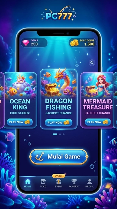 Cuplikan layar menu unduhan pc777 untuk perangkat Android